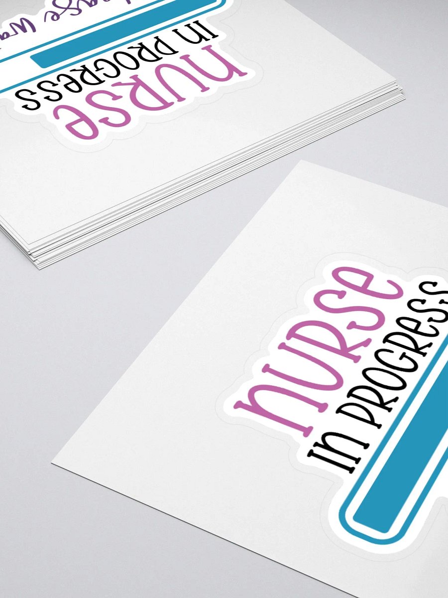 Nurse in Progress – Please Wait Sticker product image (10)