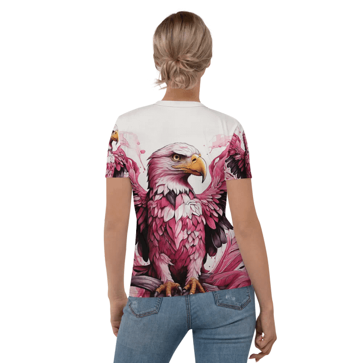 Pink eagle art product image (2)