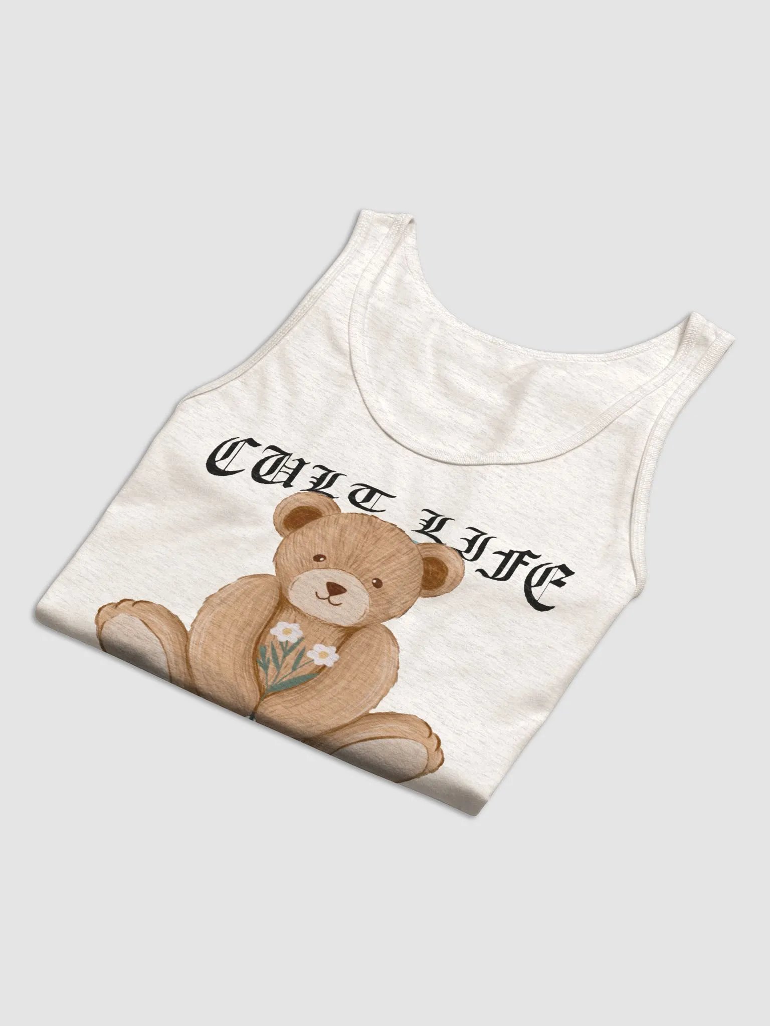 CULT LIFE TEDDY BEAR TANK TOP product image (6)