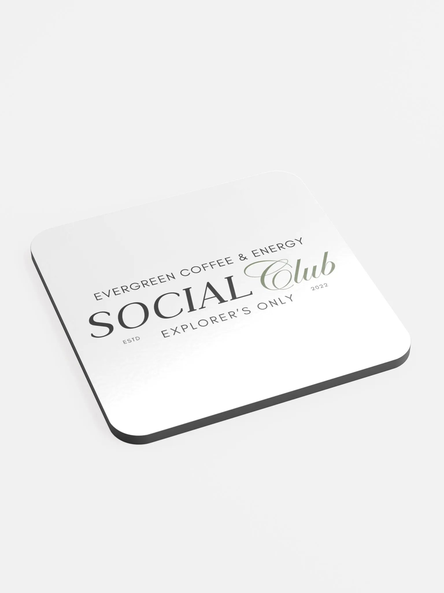 Social Club Cork Coaster | Sip Society product image (1)