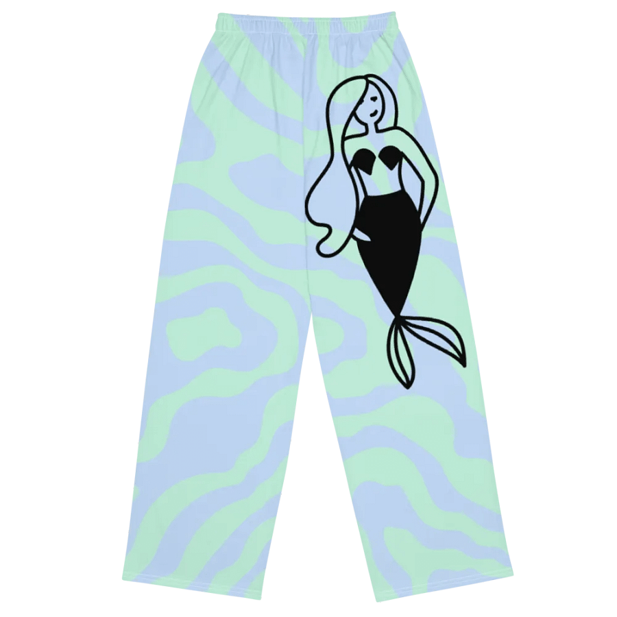 Mermaid design - Wide-Leg Pants product image (4)