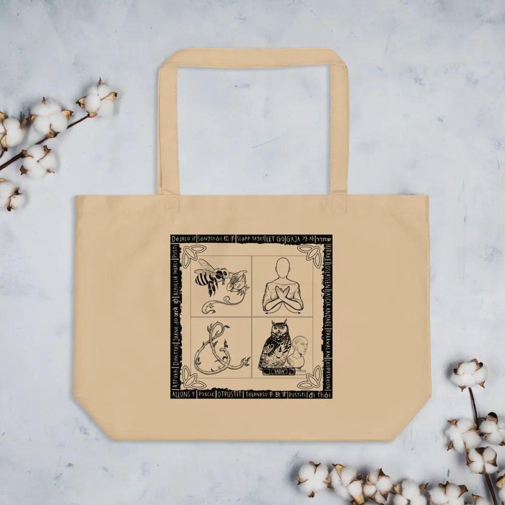 Bee still & know (Tote bag) product image (3)