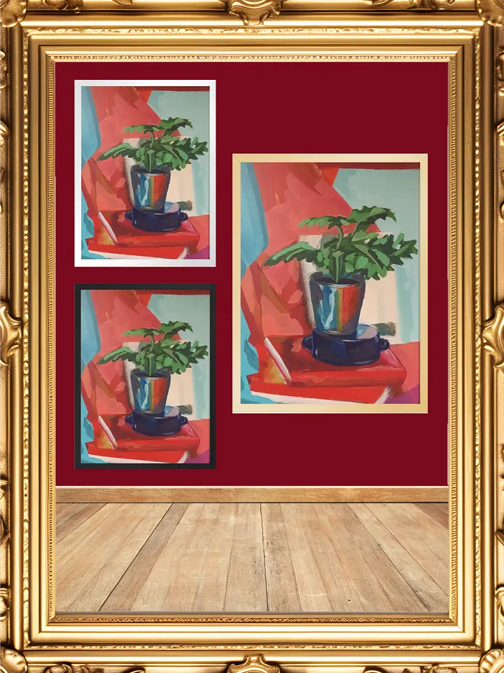 Vibrant Reflections Framed Print product image (2)