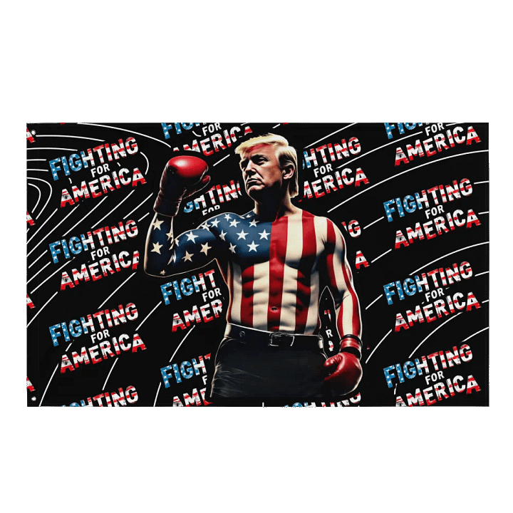Flag: Trump, Fighting for America product image (2)