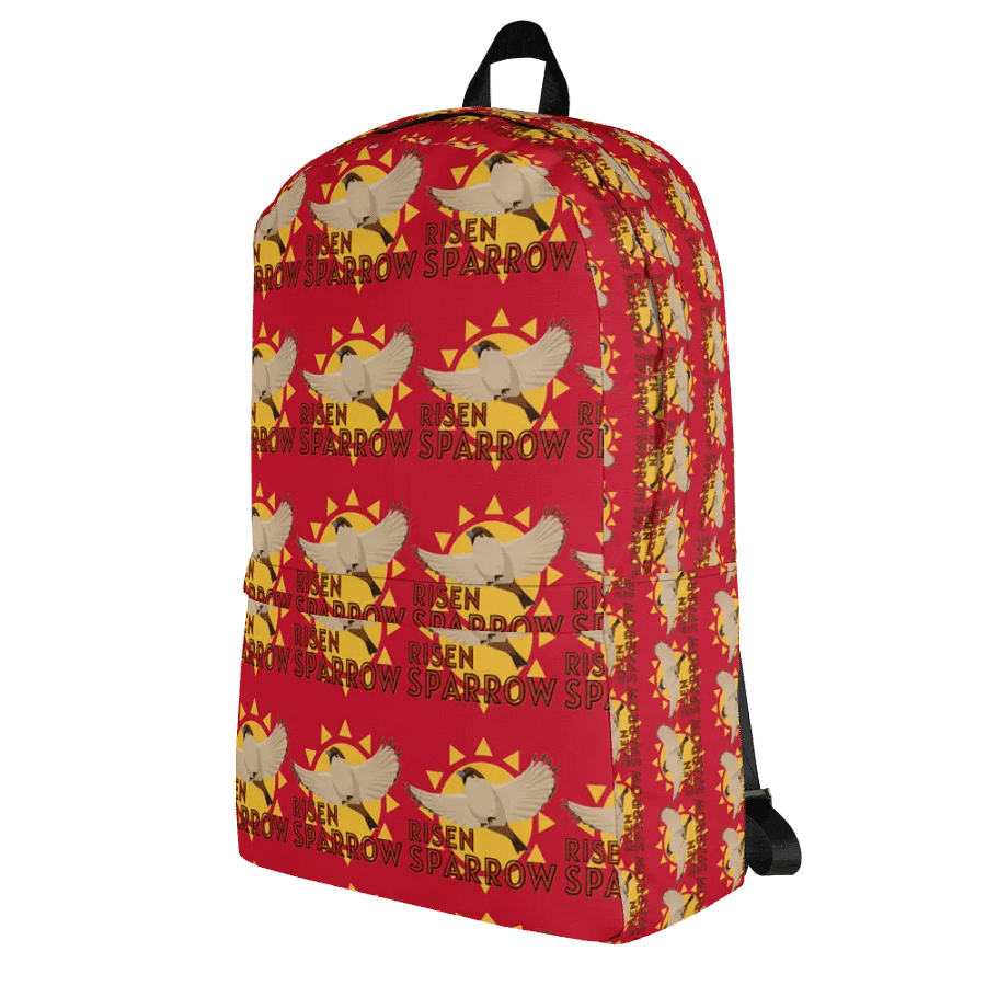 Risen Sparrow Logo All-Over Print Backpack product image (3)