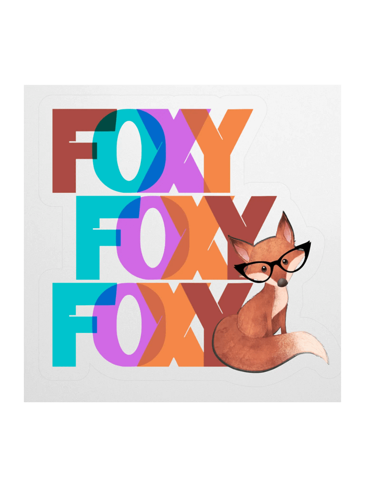 Foxylicious Kiss Cut Stickers product image (3)