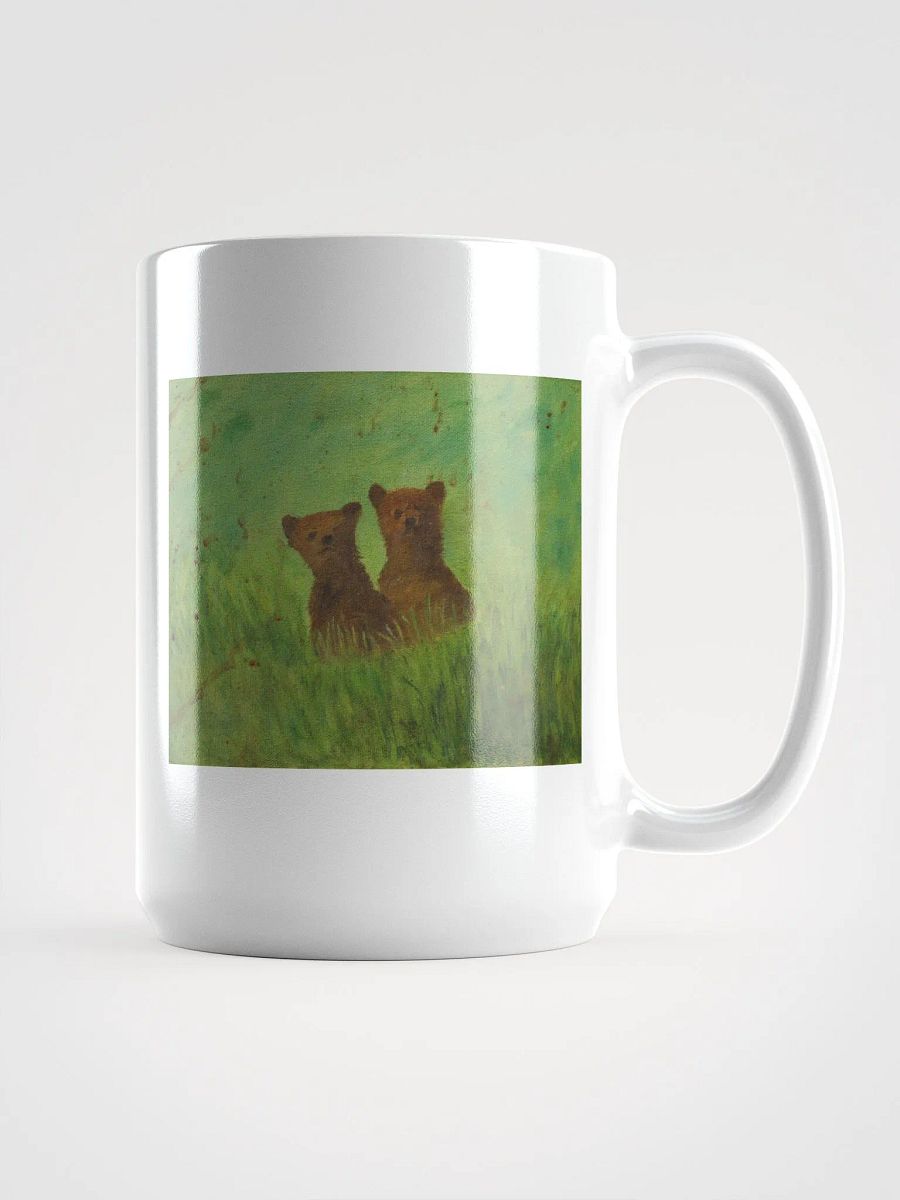 Two Bears Glossy White Mug product image (1)