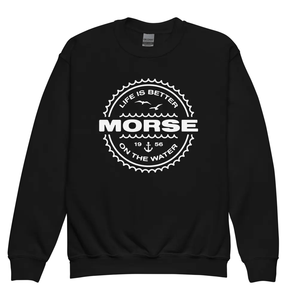 Morse "Better on the Water" Kids Crewneck product image (2)
