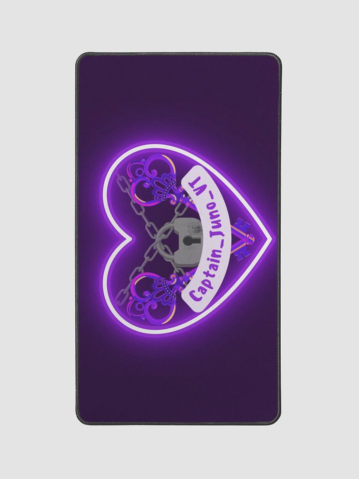 Locked Heart Desk Mat product image (1)