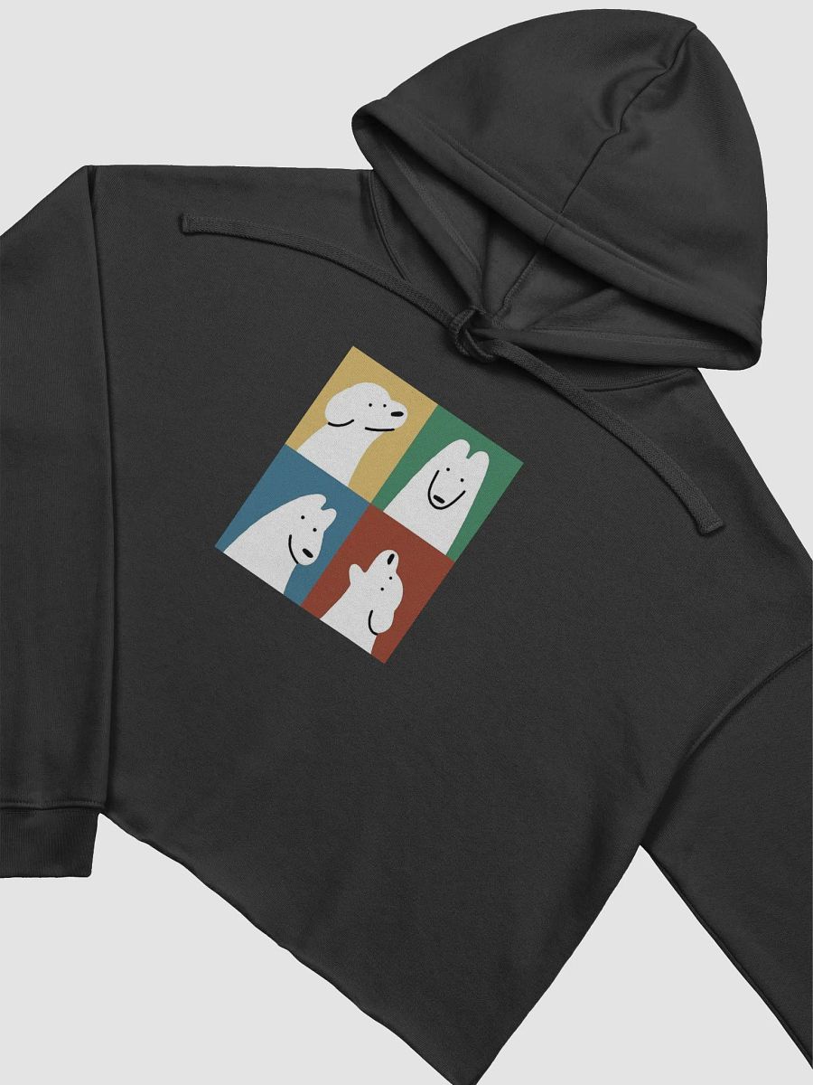 Whimsical Dog Days Crop Hoodie product image (9)