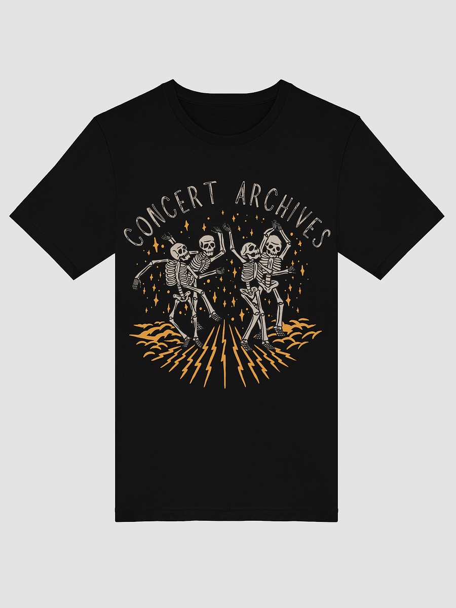 Dancing Skeletons Unisex T-Shirt (Logo on Back) product image (5)