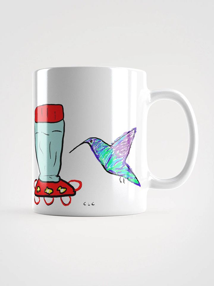 Hummingbird mug - White product image (1)
