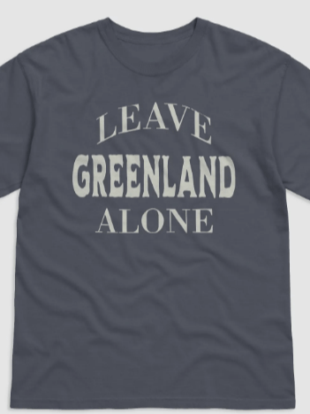Greenland Protest Statement Tee product image (50)