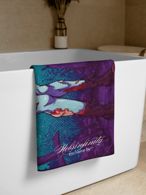V2 Zombie Pinup Sublimated Towel product image (2)