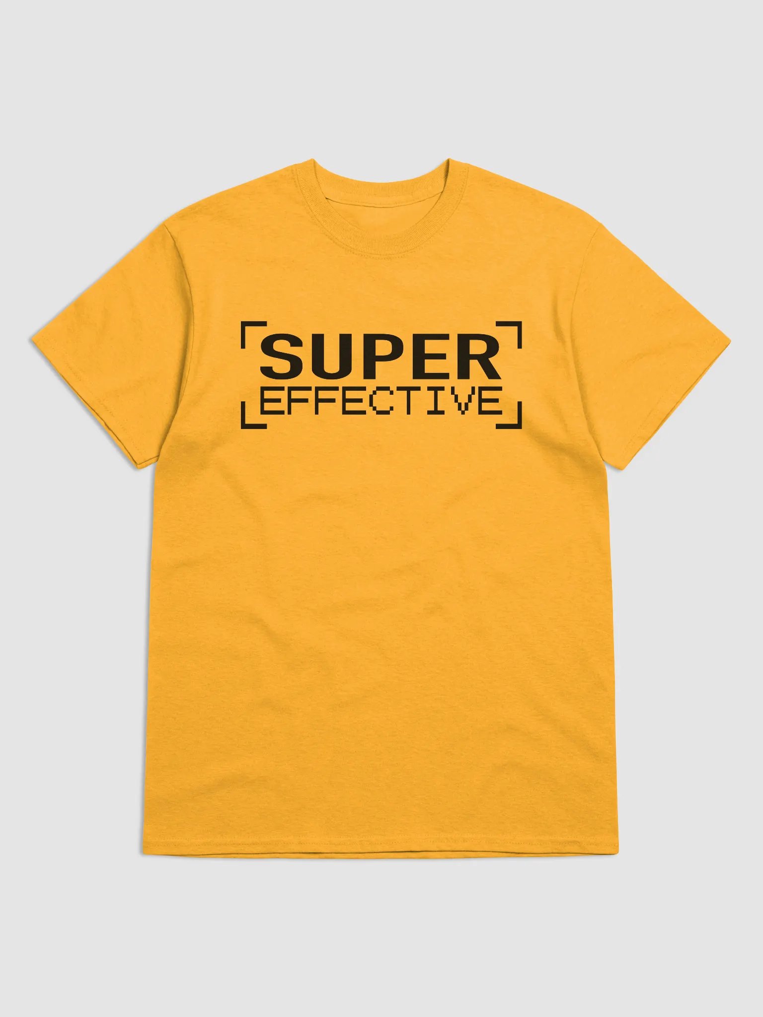 Super Effective T-Shirt (Black Text) product image (2)