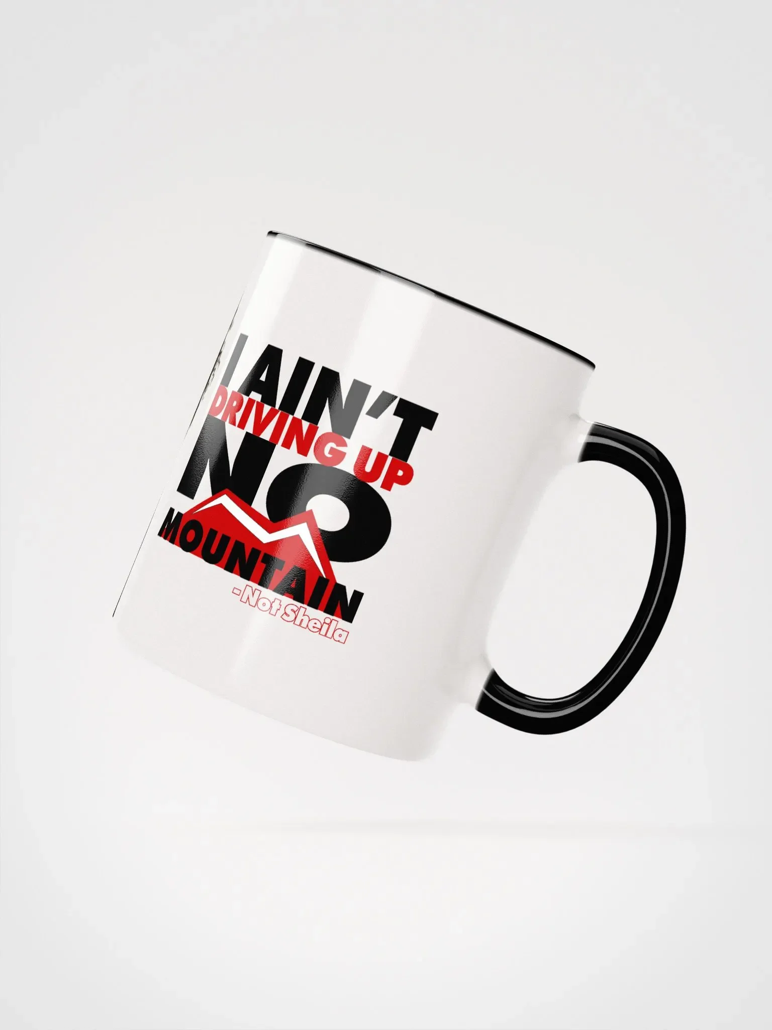 Not Sheila Mug (Black) product image (2)