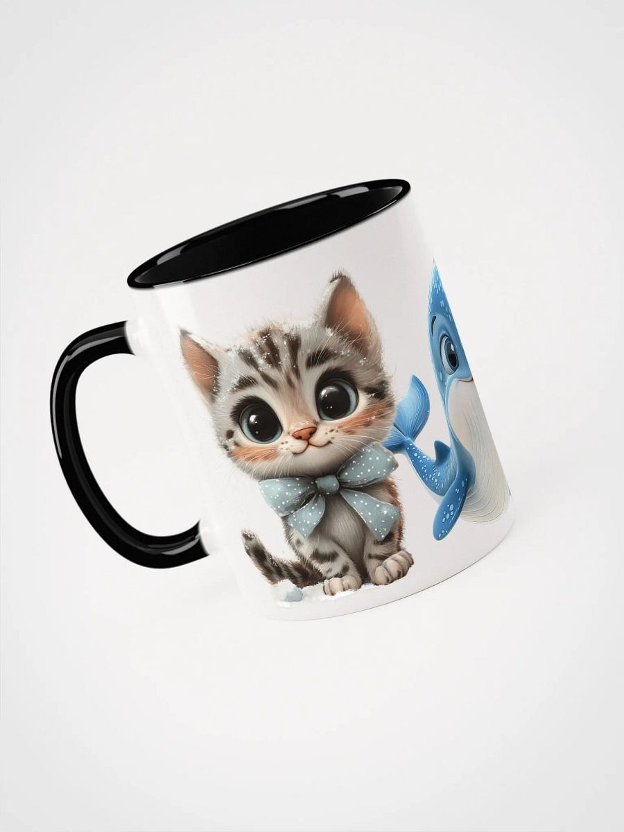 Whimsical Arctic Friends Accent Mug product image (4)