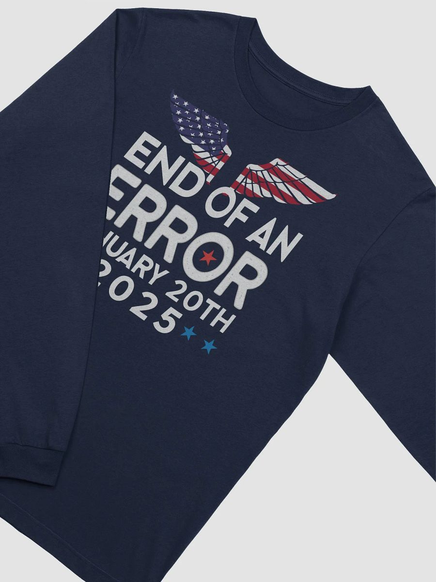 End Of An Error January 20th 2025 Long Sleeve Tee product image (3)