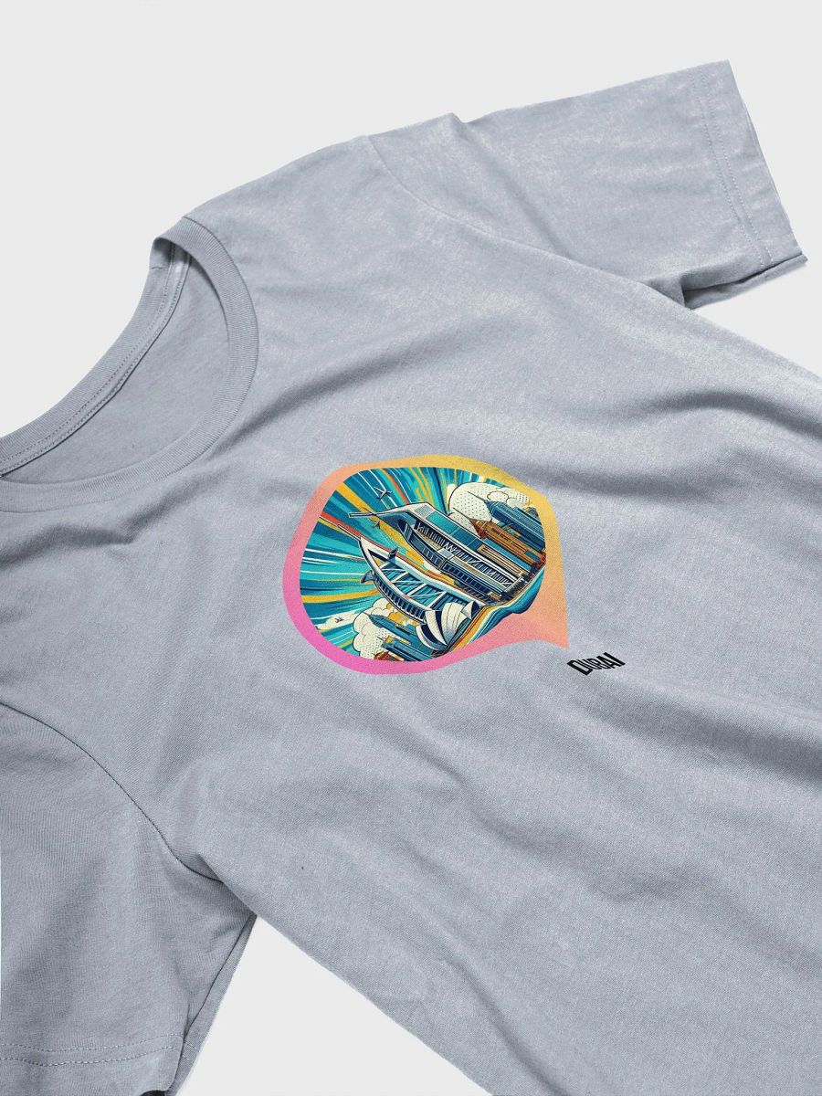 Bella+Canvas Supersoft T-Shirt | AI design Dubai city product image (4)
