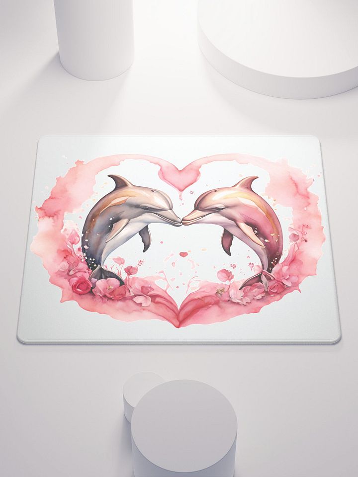 Dolphin Dive Gaming Mouse Pad product image (1)