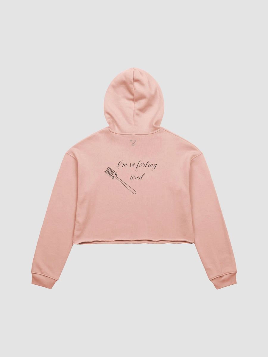 Sporking Tired Crop Hoodie product image (1)