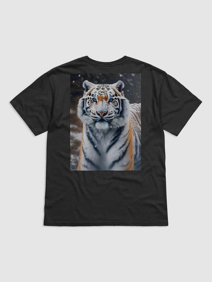 Channel Your Inner Strength: Breathtaking Snow Tiger Tee product image (2)