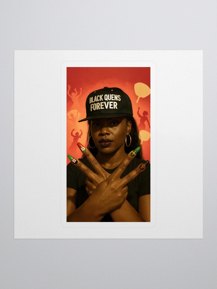 Black Queens Forever Sticker Pack product image (1)
