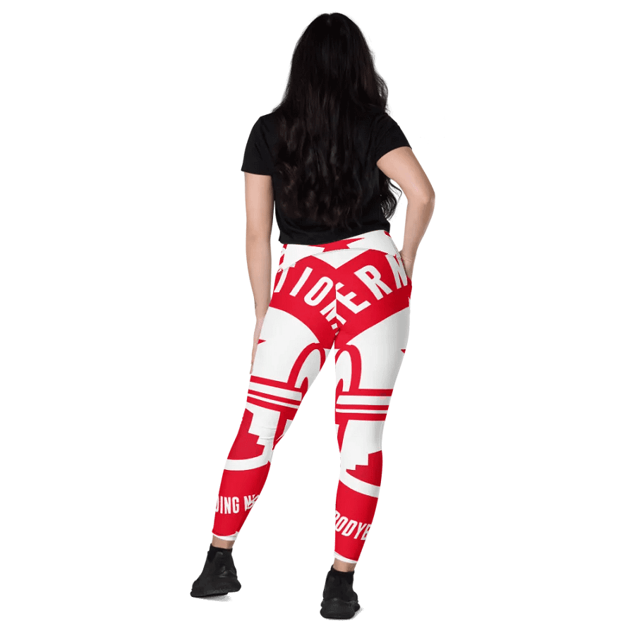 IFBNewsfeed.Org's All-Over Print Crossover Leggings with Pockets product image (10)