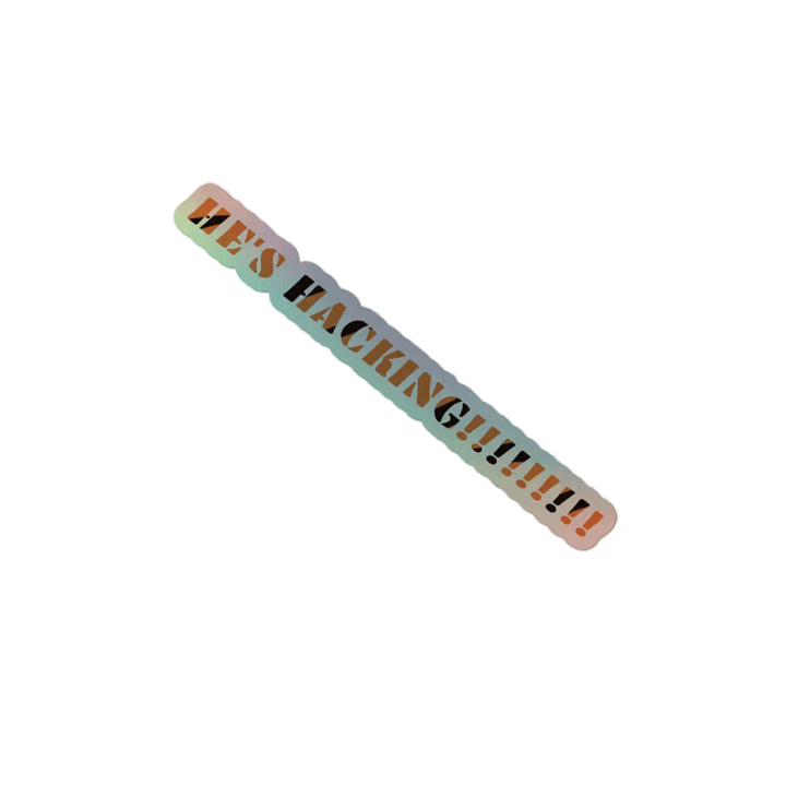 HACKUSATIONS STICKER product image (2)