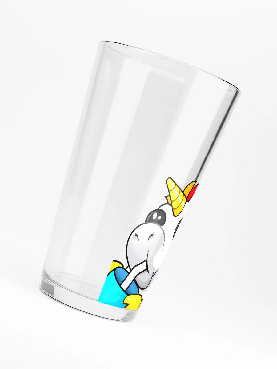 Sipping unicorn pint glass product image (6)
