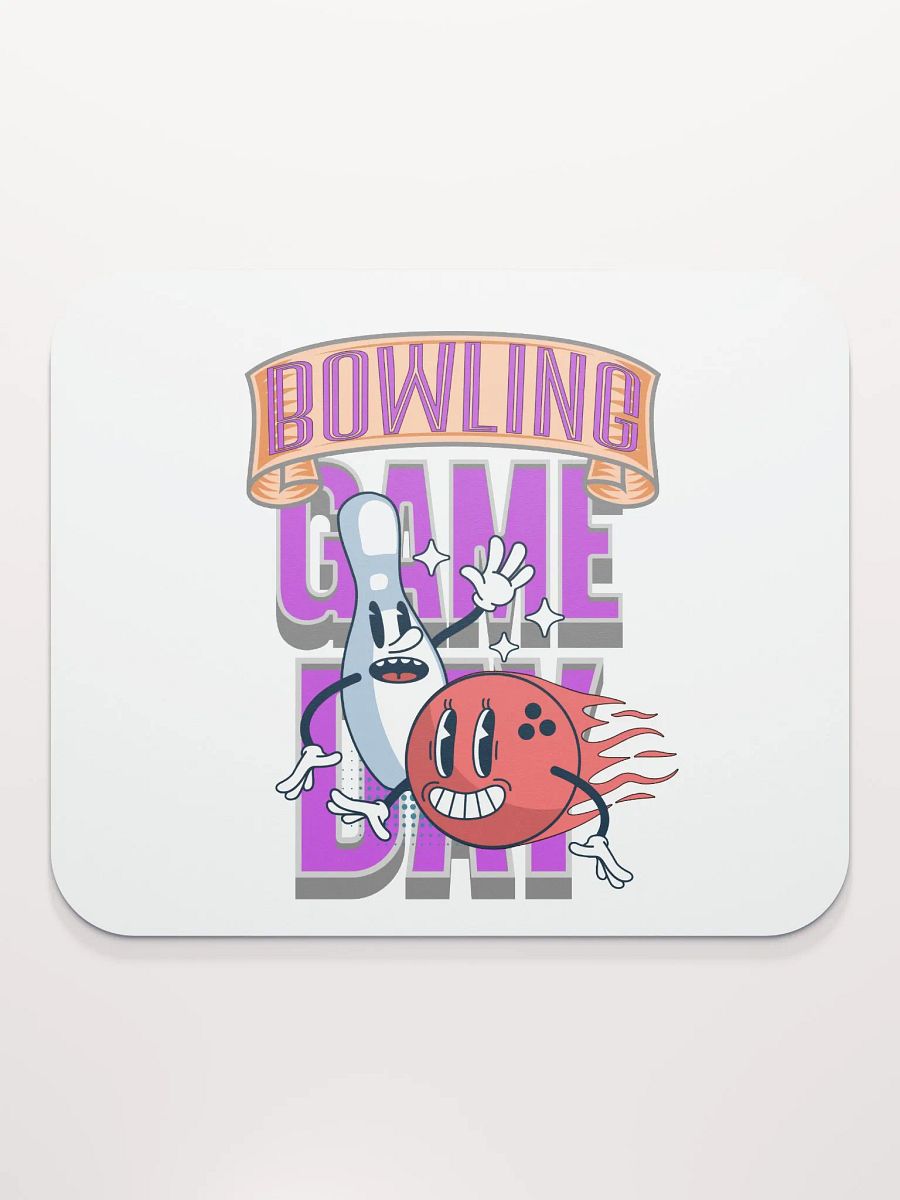 Game Day Bowling Lively Blast Mouse Pad product image (2)