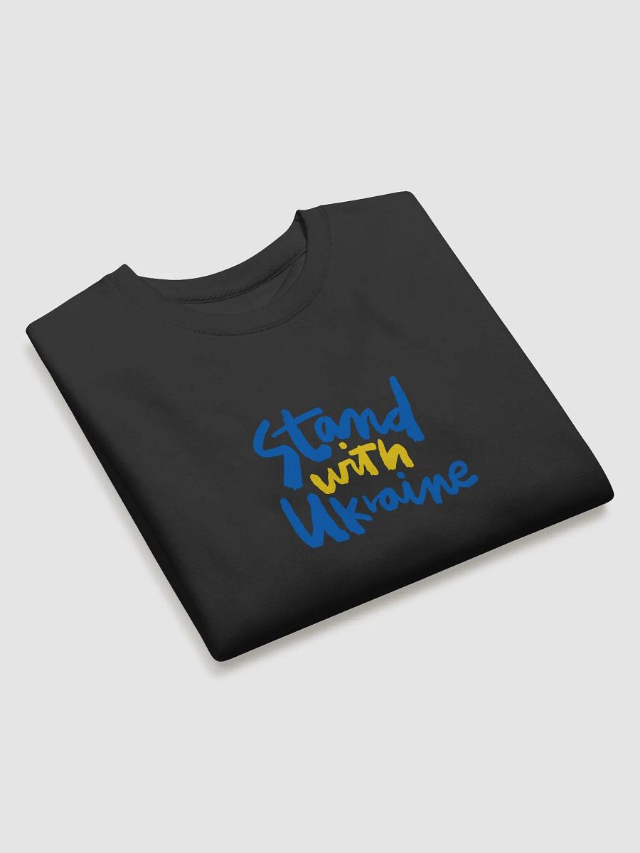 Stand with Ukraine Flag Sweatshirt product image (3)