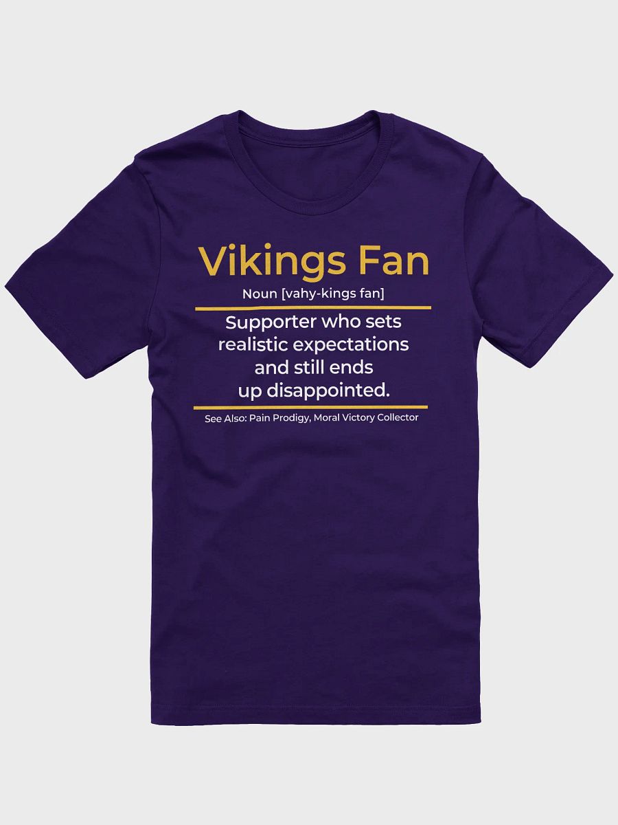Expectations - The Vikings Fan Collection - Unisex T-Shirt product image (2)