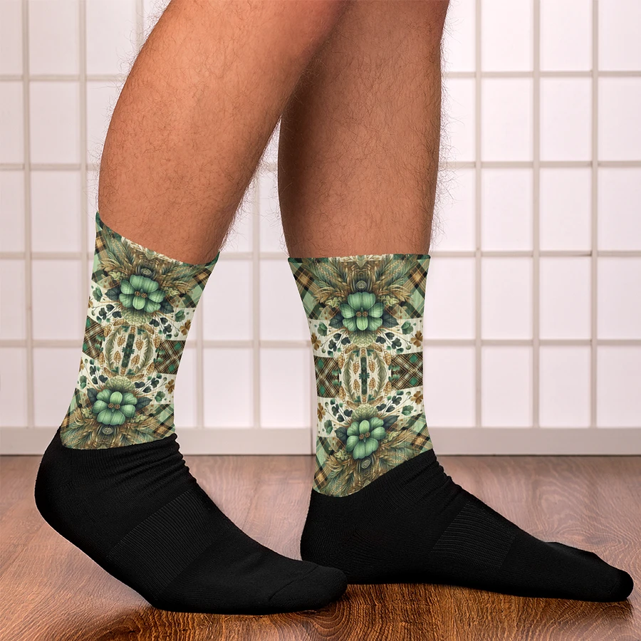 Green Kaleidoscope Dream Socks product image (13)