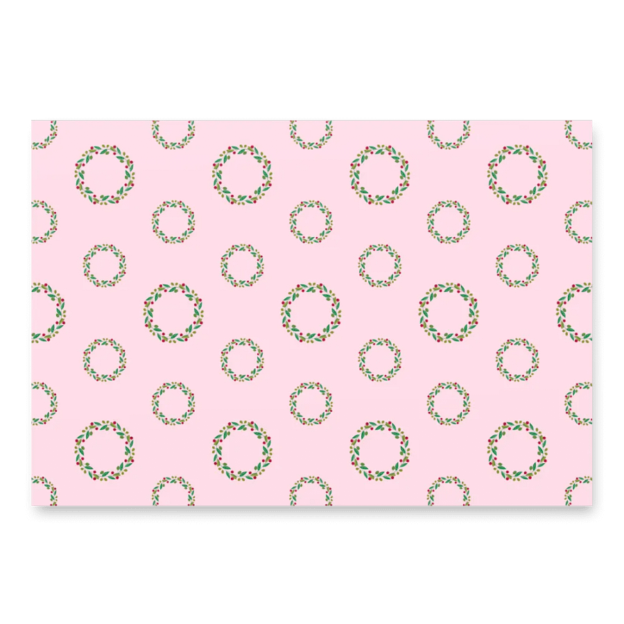Berry Wreath Delight Wrapping Paper Set product image (4)
