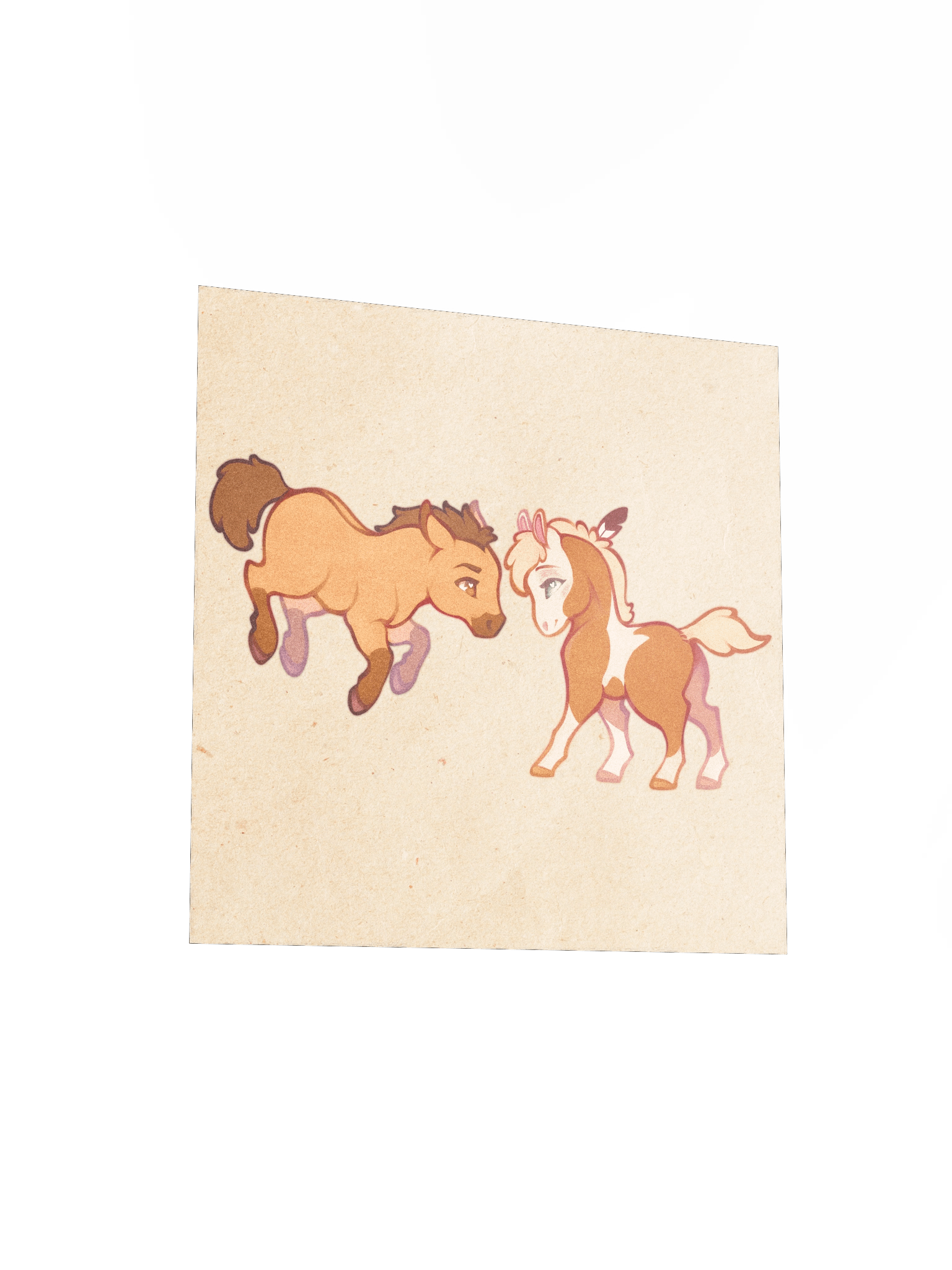 Chibi Spirit & Rain | Matte paper poster product image (12)