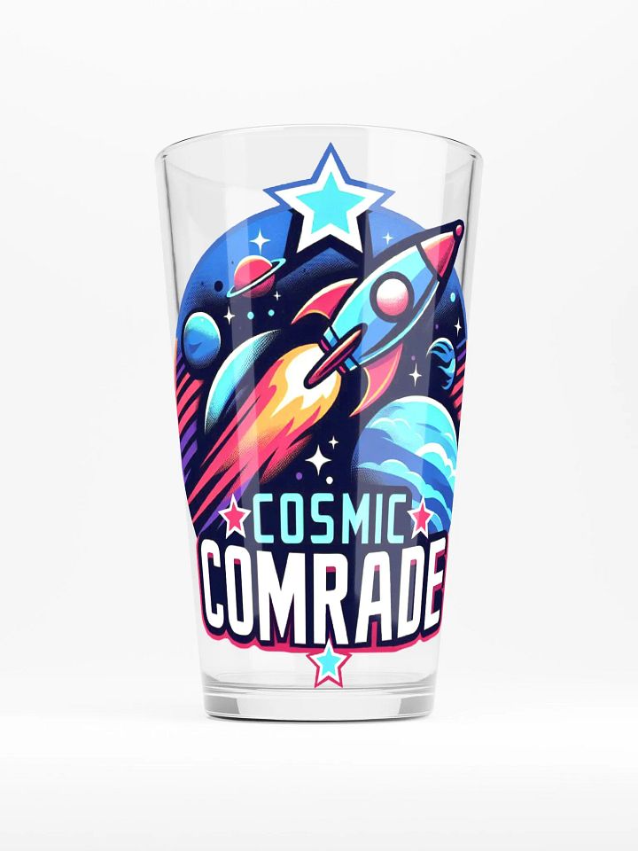 Cosmic Comrade Pint Glass product image (1)