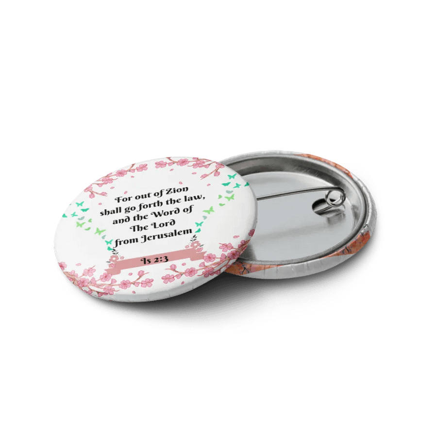 Isaiah Verses Pins product image (2)