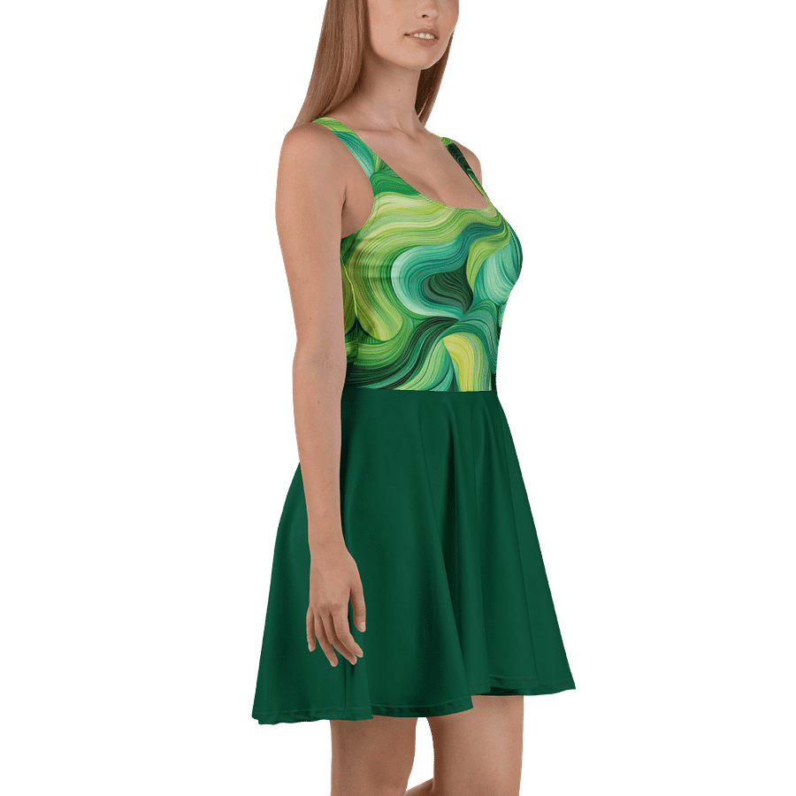 Emerald Dream Skater Dress product image (3)