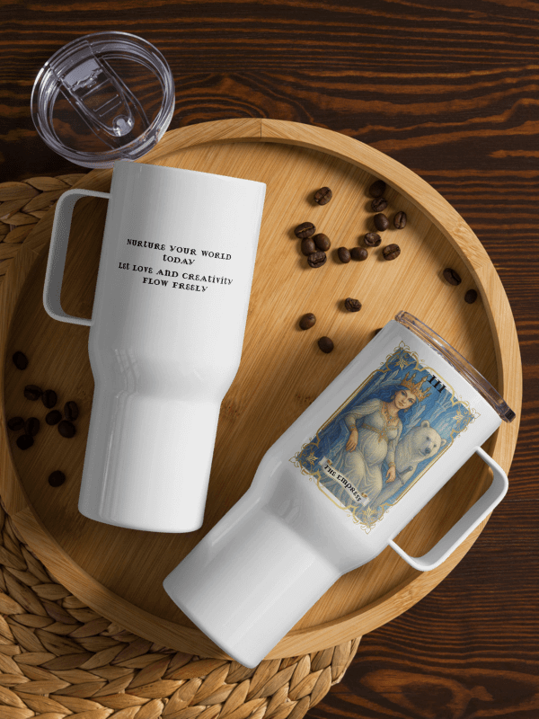 The Empress Tarot Travel Mug product image (7)