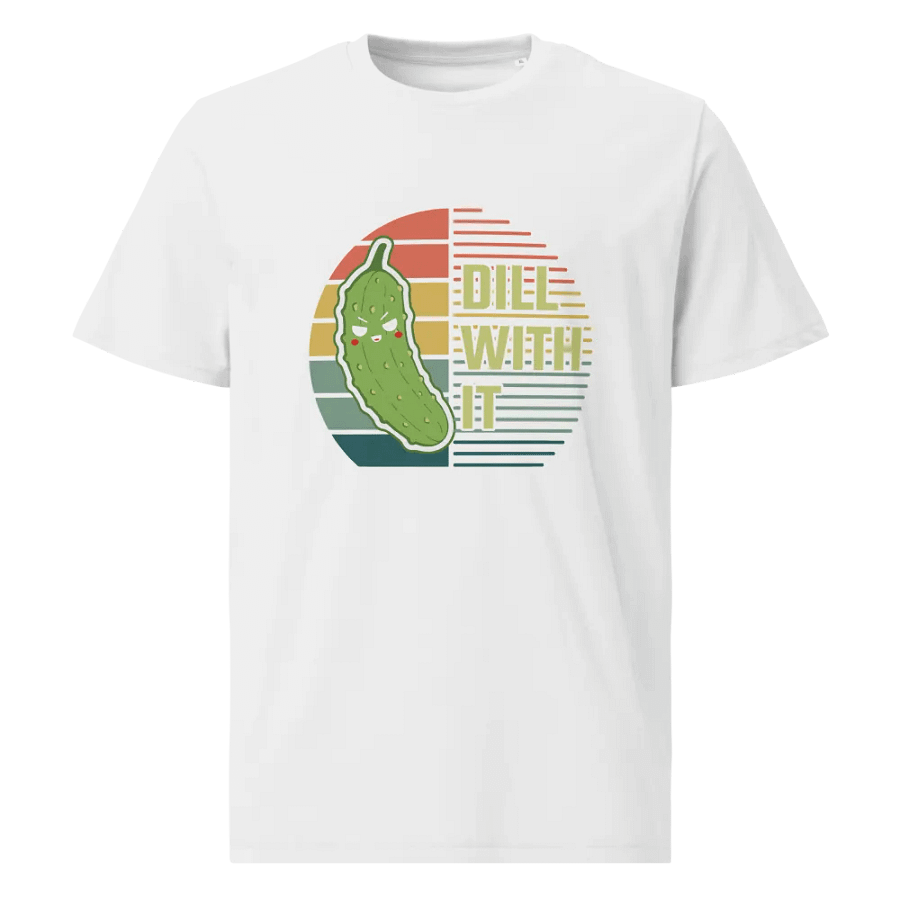 Vegan T- Shirt. Dill with it. product image (1)