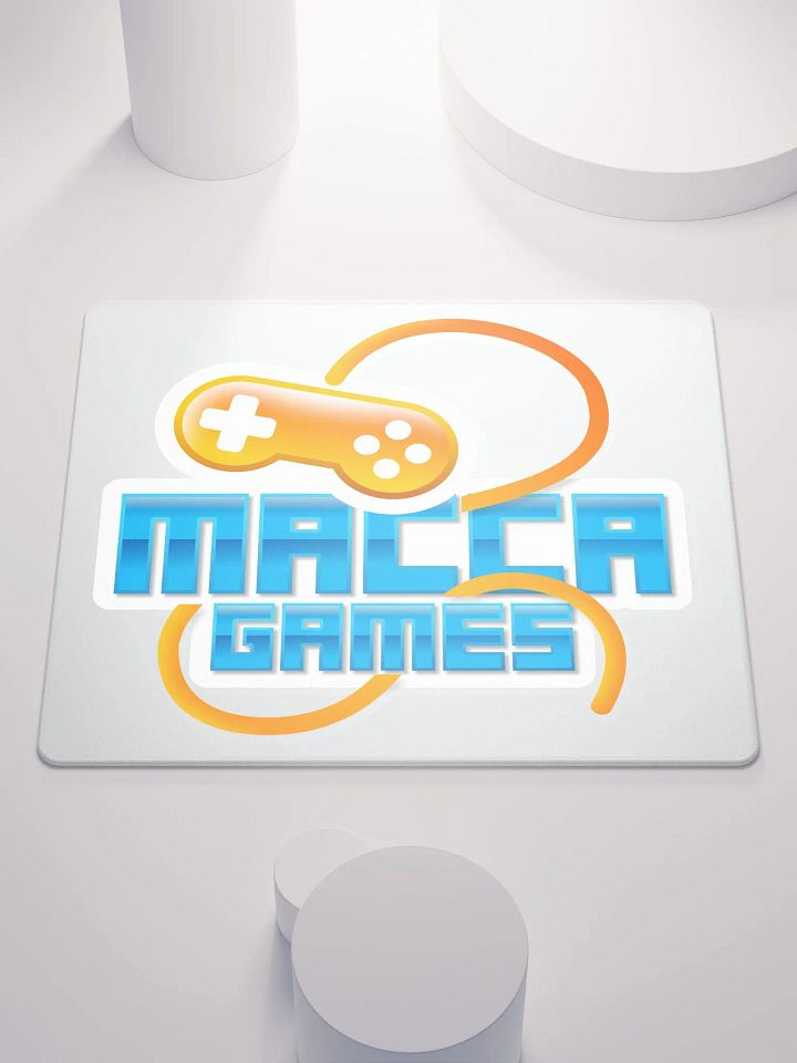 Maccagames mouse pad logo product image (1)