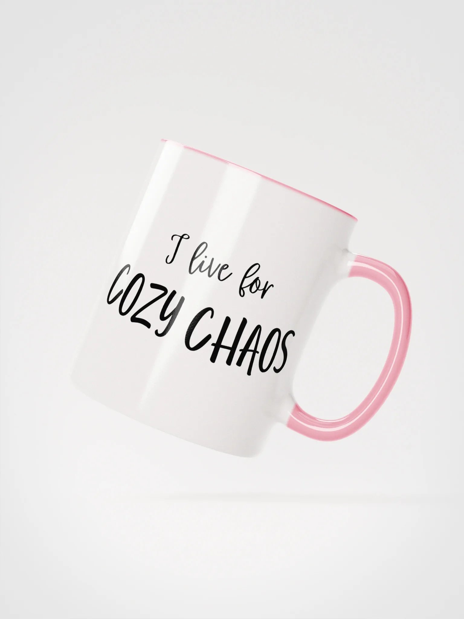 Cozy Chaos Colorful Ceramic Mug product image (2)