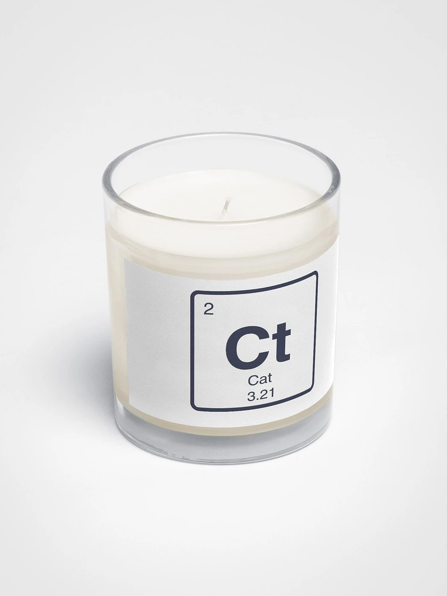 Soy Wax Candle In A Clear Glass Jar product image (2)