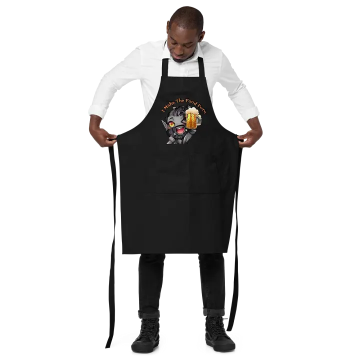 chef syn. I Make The Food Porn. Organic Cotton Apron product image (2)