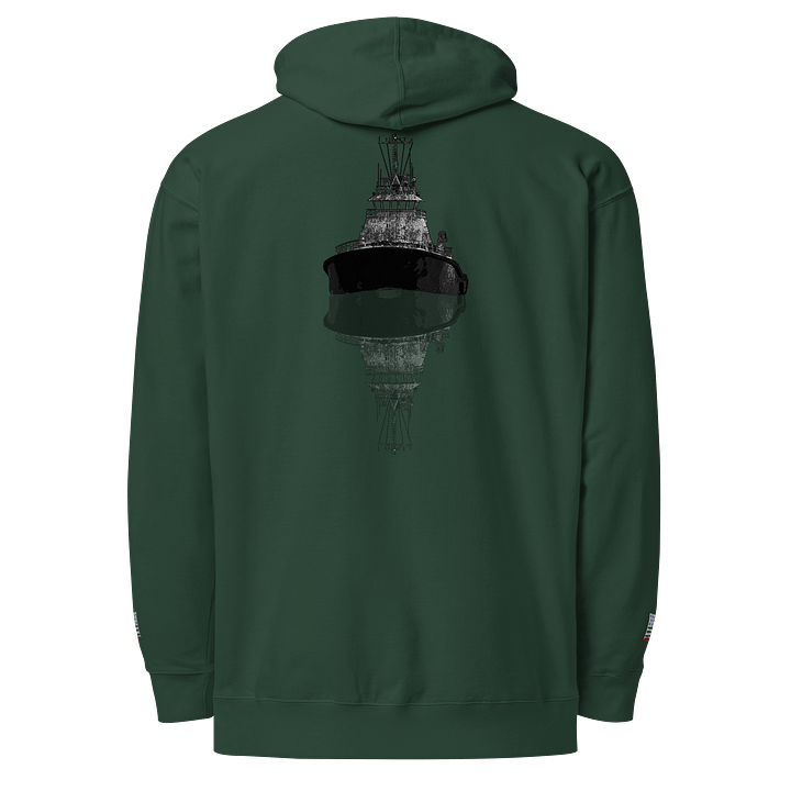 Tug Lindsay Foss and Reflection - Twin Anchor Front & sleeves (embroidered) product image (1)