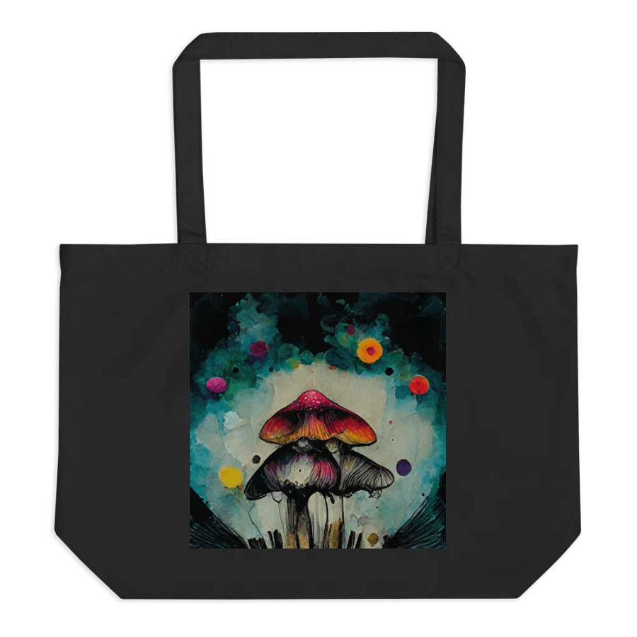 Whimsical Mushroom Dream Tote product image (1)