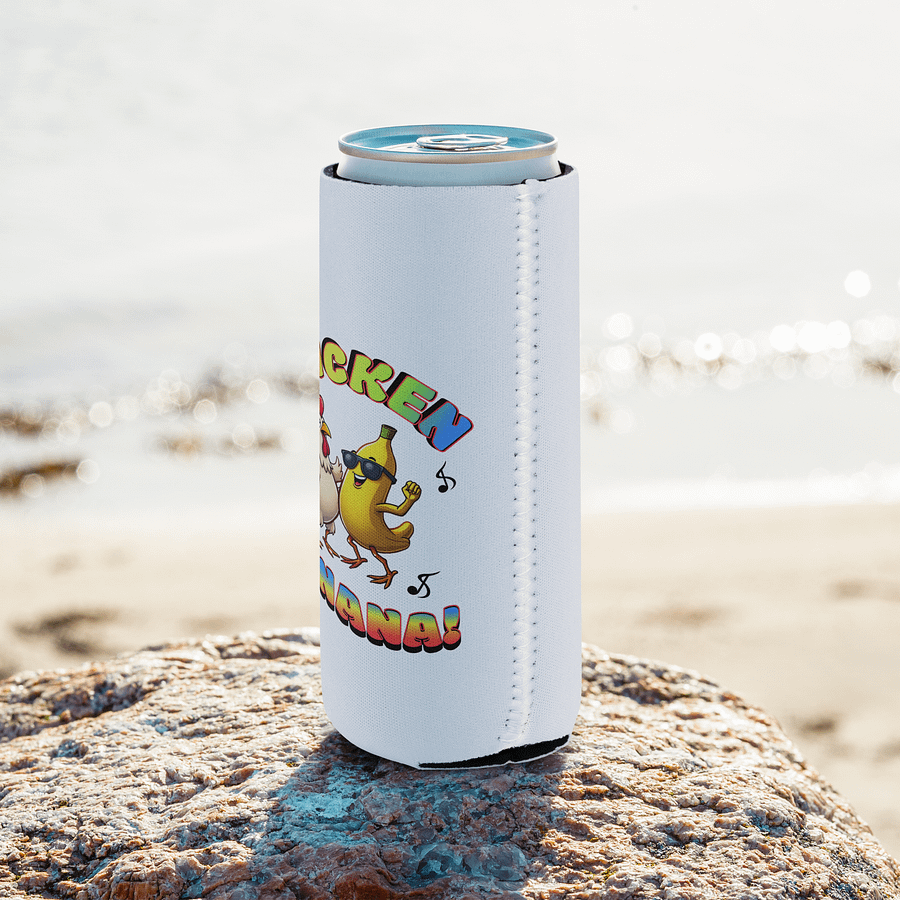 Chicken Banana Dancing Cool Can Cooler product image (8)