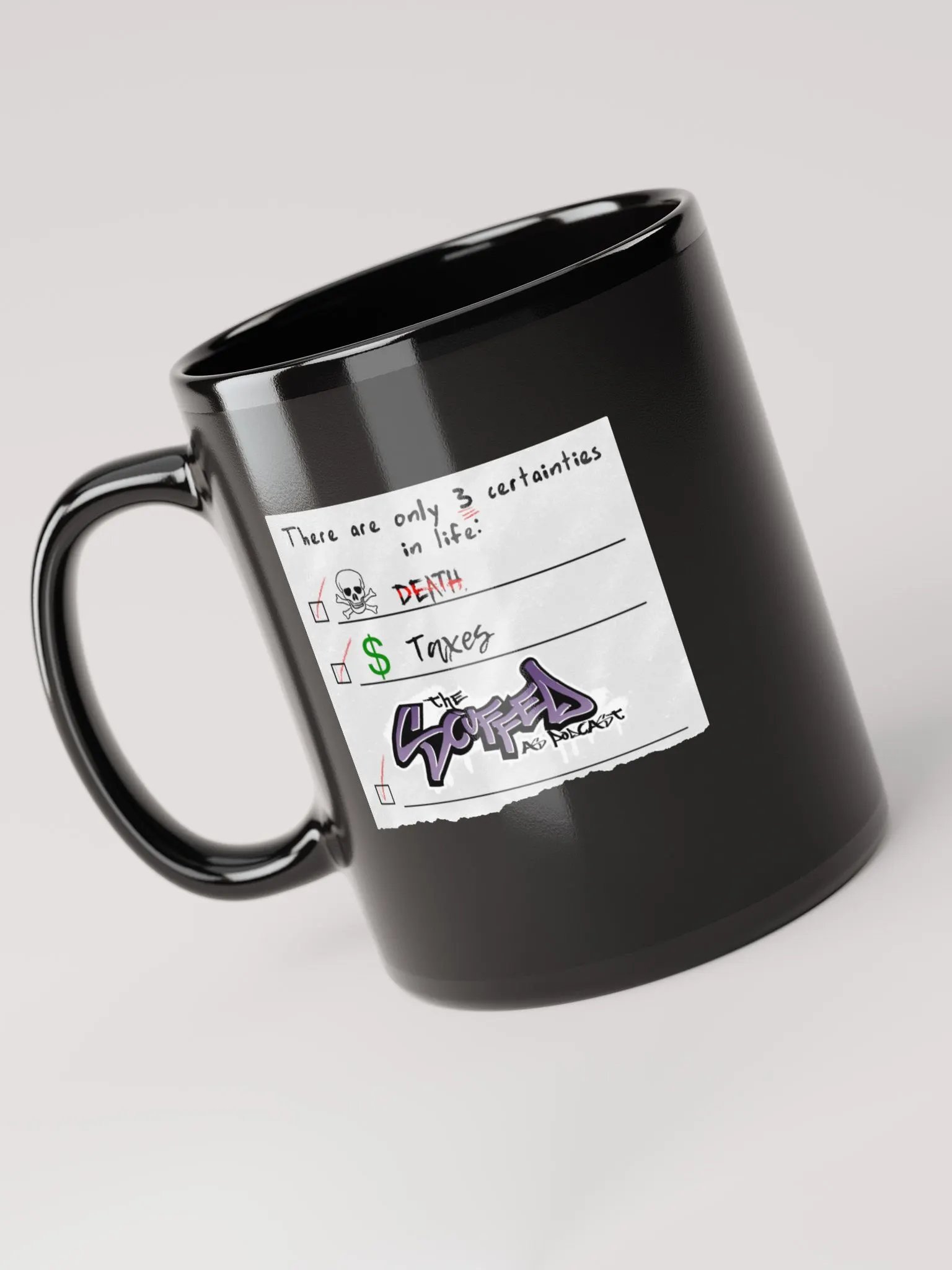 3 Certainties in Life Mug product image (5)
