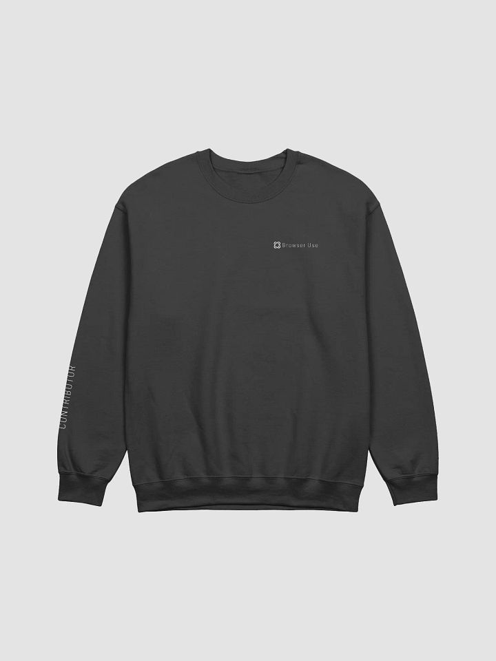 USE CREWNECK SWEATER (BLACK) product image (1)